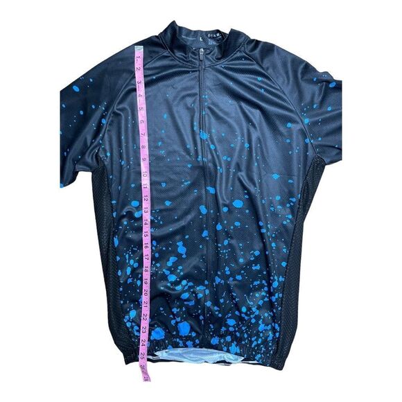 Tewmeu Cycling Jersey L Breathable Quick Dry Polyester Road Bike Shirt New - Picture 3 of 6